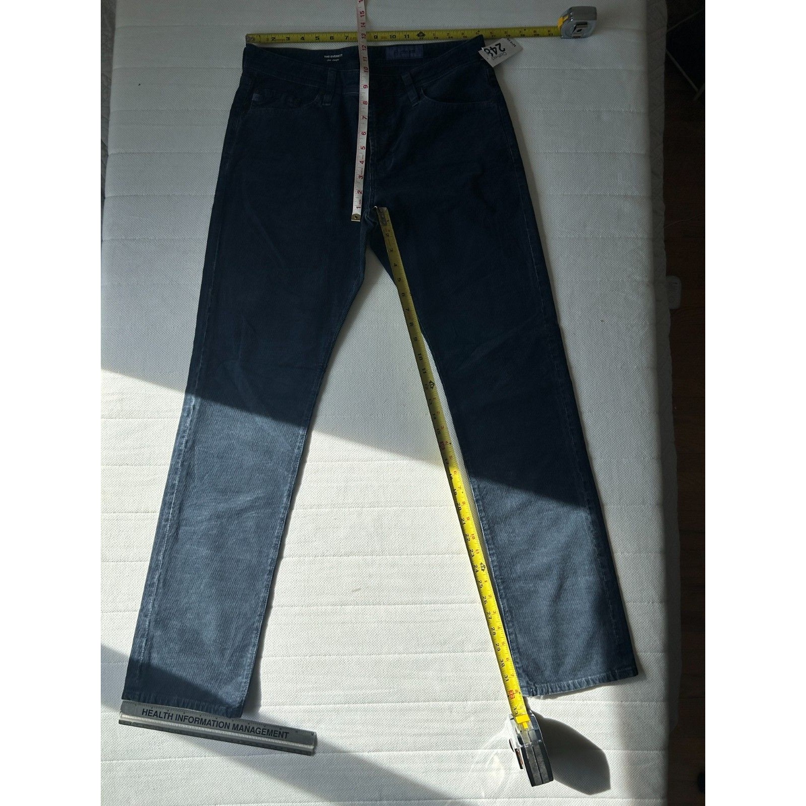 Ag Men’s The Everett, Slim Straight, Blue Corduroy (Size 32x32)